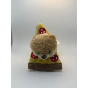 GUND 5' Itty Bitty Boo Pizza Costume Plush Pomeranian Dog Pre Loved